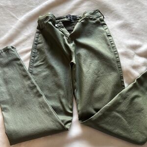Green pants